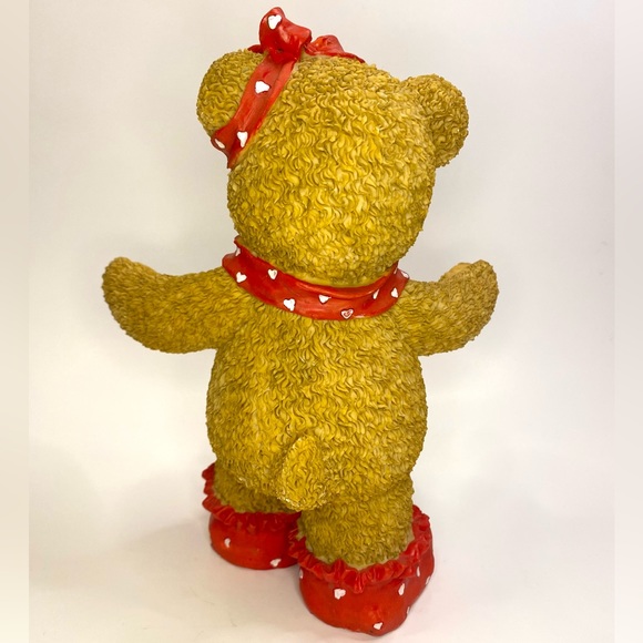 Teddy Bear Plate Holder Display Figure - Picture 4 of 9